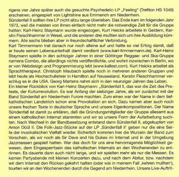 CD Sündenfall II: Sündenfall II