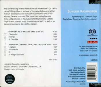 SACD Hannu Lintu: Symphony No. 1 (Oceanic Days), Saxophone Concerto (Dem Licht Entgegen)
