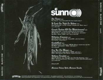 CD Sunn O))): Black One