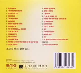 CD "Sunny Afternoon" Original Cast: Sunny Afternoon - The New Hit Musical Based On The Music Of The Kinks