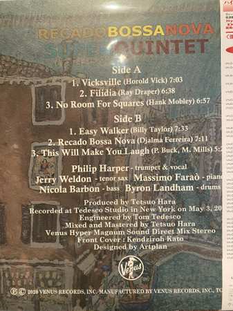 LP Super Quintet: Recado Bossa Nova