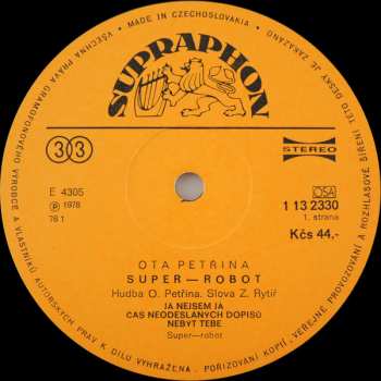 LP Ota Petřina: Super-robot