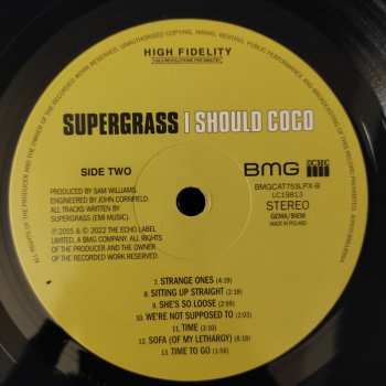 LP Supergrass: I Should Coco LTD