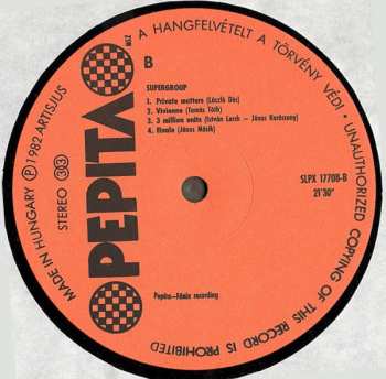 LP Supergroup: Supergroup Live