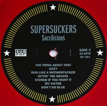 LP Supersuckers: The Sacrilicious Sounds Of The Supersuckers CLR