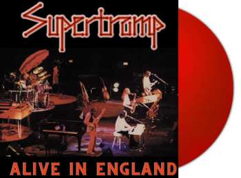 2LP Supertramp: Alive In England (red Vinyl)