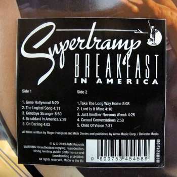 LP Supertramp: Breakfast In America PIC | LTD