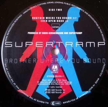LP Supertramp: Brother Where You Bound