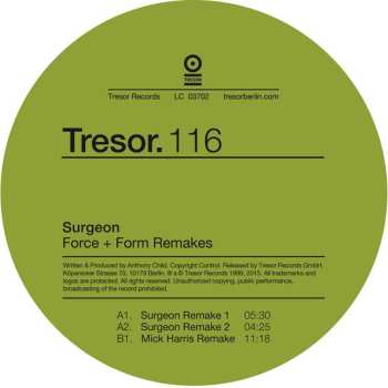 Album Surgeon: Force + Form Remakes