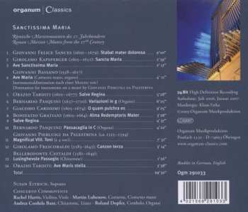 CD Susan Eitrich: Sanctissima Maria