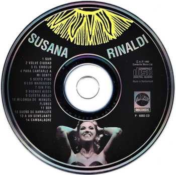 CD Susana Rinaldi: Susana Rinaldi