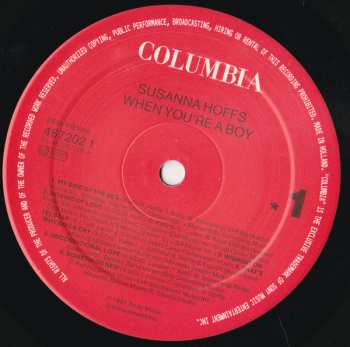 LP Susanna Hoffs: When You're A Boy