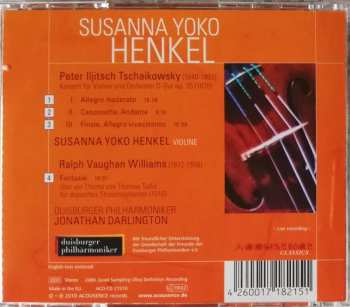 CD Pyotr Ilyich Tchaikovsky: Konzert Für Violine Und Orchester / Fantasie über Ein Thema von Thomas Tallis