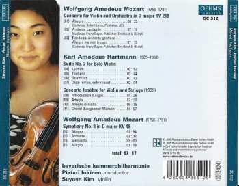 CD Suyoen Kim: Suyoen Kim Performs Mozart & Hartmann (debut)