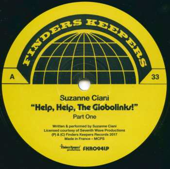 LP Suzanne Ciani: "Help, Help, The Globolinks!"