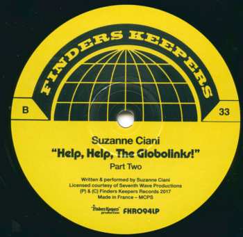 LP Suzanne Ciani: "Help, Help, The Globolinks!"