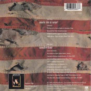 SP Suzanne Vega: Men In A War