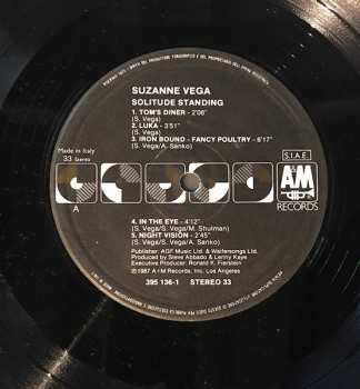 LP Suzanne Vega: Solitude Standing