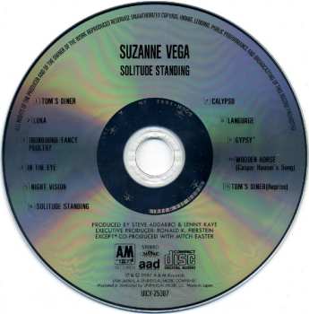 CD Suzanne Vega: Solitude Standing