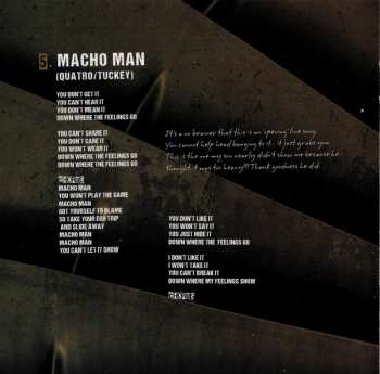 CD Suzi Quatro: No Control DIGI