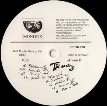 LP Tři Sestry: Švédská Trojka