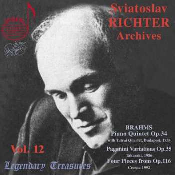 Album Johannes Brahms: Sviatoslav Richter Archives Vol. 12