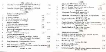 6CD/Doos Sviatoslav Richter: Carnegie Hall, New York, October 19, 23, 25, 28, 30, 1960 - Sviatoslav Richter Achives, Vol. 10
