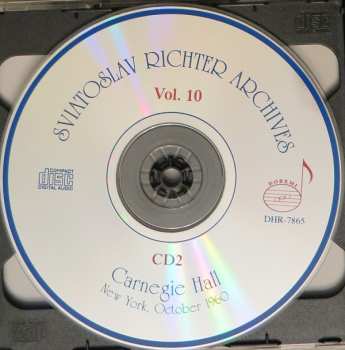 6CD/Doos Sviatoslav Richter: Carnegie Hall, New York, October 19, 23, 25, 28, 30, 1960 - Sviatoslav Richter Achives, Vol. 10