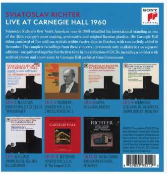 13CD/Doos Sviatoslav Richter: Live At Carnegie Hall 1960