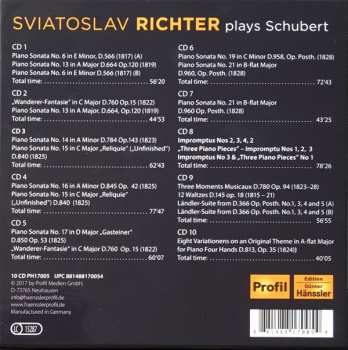 10CD/Doos Franz Schubert: Live In Moscow