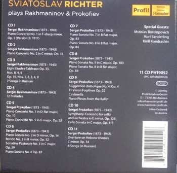 11CD/Doos Sviatoslav Richter: Plays Rakhmaninov & Prokofiev