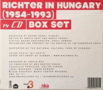 14CD/Doos Sviatoslav Richter: Richter In Hungary (1954-1993)