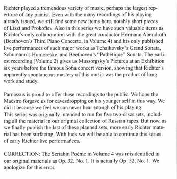 2CD Wolfgang Amadeus Mozart: Sviatoslav Richter In The 1950s