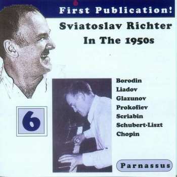 Album Sergei Prokofiev: Sviatoslav Richter In The 1950s