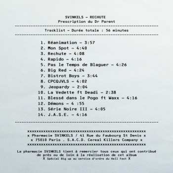 CD Svinkels: Rechute