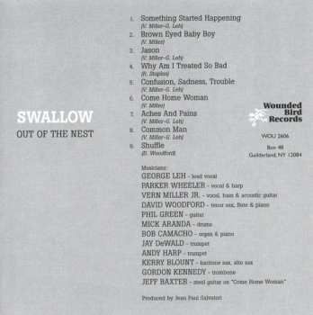 CD Swallow: Out Of The Nest