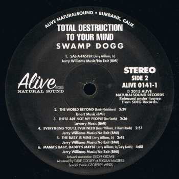 LP Swamp Dogg: Total Destruction To Your Mind