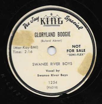 Album The Swanee River Boys: Gloryland Boogie / Do You Believe