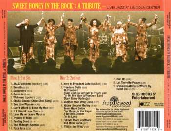2CD Sweet Honey In The Rock: A Tribute: Live! Jazz At Lincoln Center