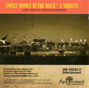 2CD Sweet Honey In The Rock: A Tribute: Live! Jazz At Lincoln Center