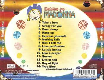 CD Sweet Little Band: Babies Go Madonna