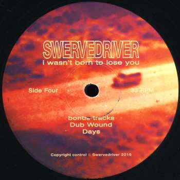 2LP Swervedriver: I Wasn't Born To Lose You