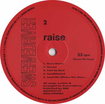 LP Swervedriver: Raise LTD | NUM | CLR