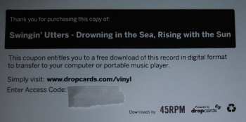 2LP Swingin' Utters: Drowning In The Sea, Rising With The Sun