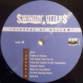 LP Swingin' Utters: Fistful Of Hollow