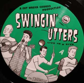 2LP Swingin' Utters: Live In A Dive
