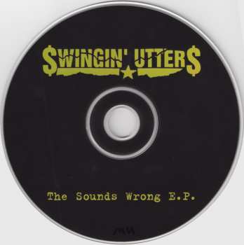 CD Swingin' Utters: The Sounds Wrong E.P.