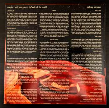 LP Sydney Sprague: maybe i will see you at the end of the world CLR | LTD