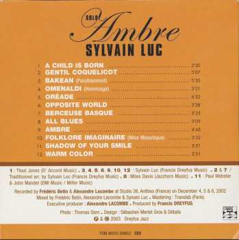 3CD/Doos Sylvain Luc: 3 Original Album Classics
