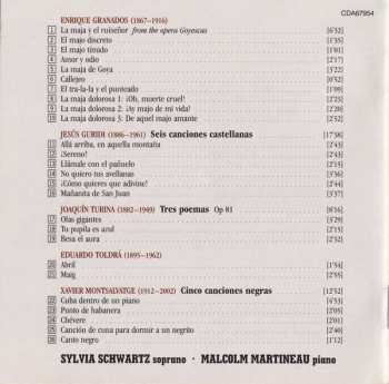 CD Malcolm Martineau: Canciones Españolas